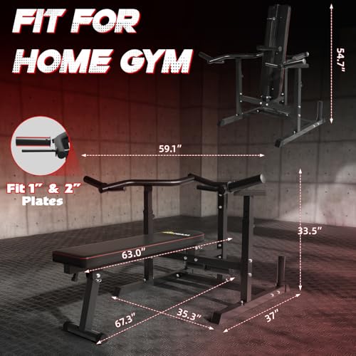Chest Press Machine, 2"*2" Chest Workout Equipment with Independent Converging Arms Adjustable Incline Bench for Chest & Arms, AB Workouts, Shoulder - color: Black