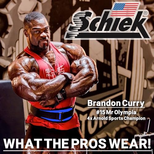Schiek Sports Model 2004 Nylon 4 3/4" Weight Lifting Belt - Black - color: Royal, size: X-Small