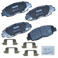 Bendix Priority1 CFC465AK2 Ceramic Front Brake Pads for Acura EL 2005-1997, Honda Civic 2011-1996, Insight 2014-2010 - style: CFC465AK2