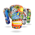 Sticker Bomb Adult Boxing Gloves - color: 70's, size: 14 OZ