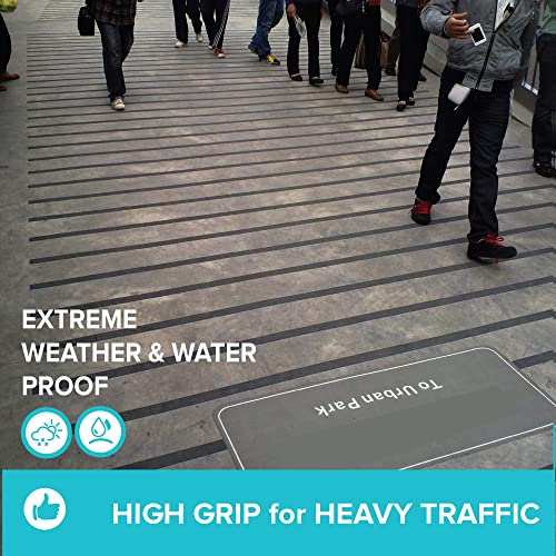 Lifegrip Anti Slip Traction Tape, 2 Inch x 38 Foot - Best Grip, Friction, Abrasive Adhesive for Stairs, Tread Step, Indoor, Outdoor (2" X 38') - color: Black, size: 2" X 38'