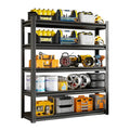 48" W x 24" D x 72" H Garage Shelving Unit, Garage Storage Shelves 3000LBS Heavy Duty Shelves, Adjustable 5 Tier Metal Shelving Utility Shelf, Storage Rack for Industrial, Warehouse, Basement - size: 23.6" D*48" W*72" H