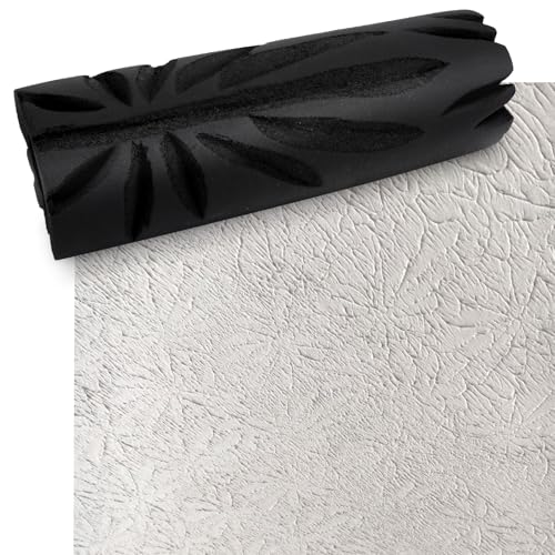 Crow's Foot Pattern Drywall Texture Roller, 9-inch, Paint Roller for Walls and Ceilings