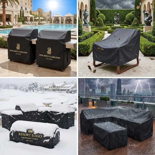 Custom Home Dust Covers, Personalized Text or Logo for Dustproof Indoor Furniture Cover, Made to Measure Size, Storage Covers for Equipment & Furniture (200D - Standard Duty) - color: Custom Fit Equipment Dust