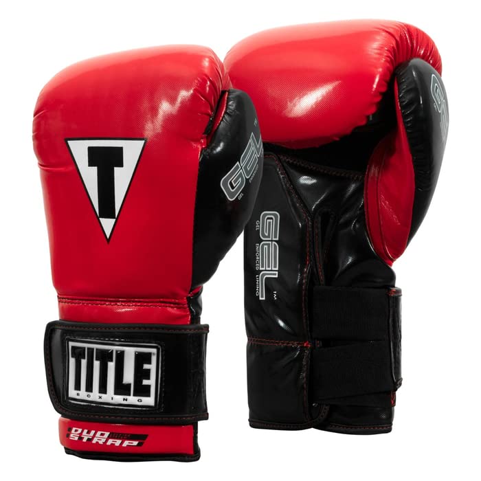 TITLE Boxing Gel Glory Super Bag Gloves 2.0 - Boxing Gloves, Punching Bag Gloves, Kickboxing Gloves, Punching Gloves, Heavy Bag Gloves, Boxing Gloves Men, Boxing Gloves Women, Boxing Equipment - color: Red/Black, size: 14 oz