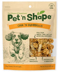 Pet 'n Shape Chik 'n Rice Dumbbells - Natural Dog Treats, Chicken, 1 Pound - size: 1 Pound (Pack of 1)