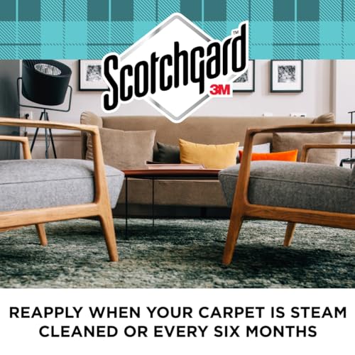 Scotchgard Rug & Carpet Cleaner, Fabric Cleaner Blocks Stains, Cleaning Sprays Make Cleanup Easier, 14 oz