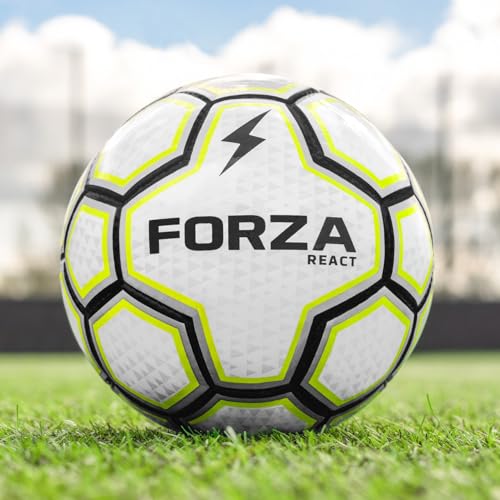 FORZA Pro GK React Soccer Balls [Irregular Bounce] | Premium Size 4 & 5 Soccer Balls to Improve Goalkeeper Reflexes & Player Reactions - size: 5, style: Pack of 20
