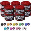 RingsideBoxing Handwraps - color: Red, size: 5 Pairs