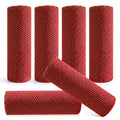 Hosuly 6 Pack Cooling Towels 40"x12" Ice Towel Cooling Neck Wraps Soft Breathable Chilly Stay Cool in Summer for Sports Yoga Golf Gym Activities(Red) - color: Red