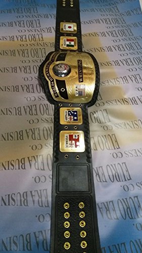 New Replica NWA Championship Belt Adult Size Metal Plates