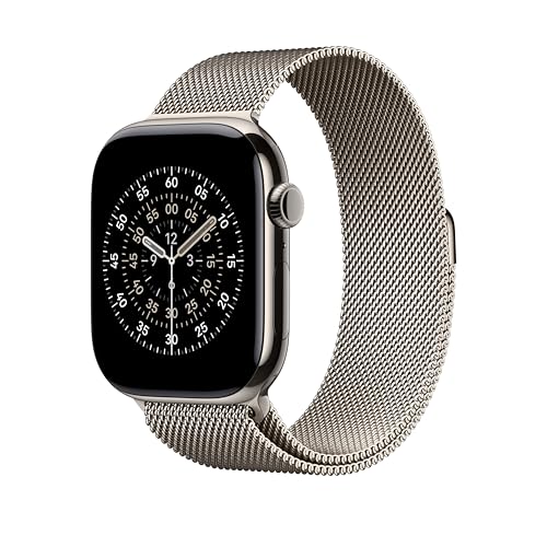 Apple Watch Band - Milanese Loop - 46mm - Natural - M/L - color: Natural, size: 46 mm, style: M/L