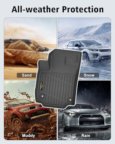 Floor Mats Custom Fit for Chevy Equinox 2025 2026 Fuel (Non EV) Trunk Mat with Backrest Mat All Weather TPE Cargo Liner Full Set for Chevrolet Equinox Accessories, Black - size: For Chevy Equinox 2025-2026 Floor Mats Full Set