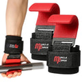 Weight Lifting Hooks for Men & Women - Heavy Duty Lifting Wrist Straps with Hook Grips for Weightlifting - Gym Grips for Weight Lifting, Pull Ups & Deadlift Support