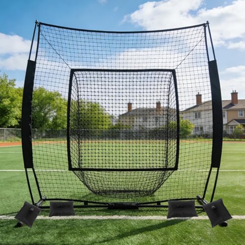 Klmnop 4PCS Sports Net Sandbags, Weighted Anchor Bags for Baseball Nets, Soccer Goals, Golf Nets, Football & Hockey Nets, Small Sand Bag for Weight Stability