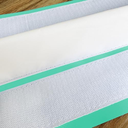 Sumery 3ft/6ft Air Mat Tumble Track Connector Tape for Inflatable Tumbling Gymnastic/Yoga/Camping White（NEW） (40) - color: Green