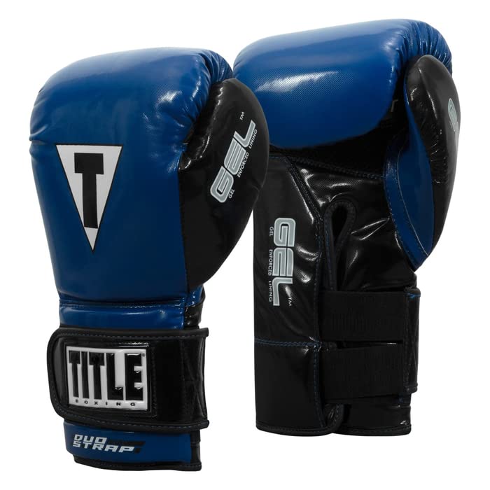 TITLE Boxing Gel Glory Super Bag Gloves 2.0 - Boxing Gloves, Punching Bag Gloves, Kickboxing Gloves, Punching Gloves, Heavy Bag Gloves, Boxing Gloves Men, Boxing Gloves Women, Boxing Equipment - color: Blue/Black, size: 14 oz