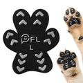 Anti Slip Dog Paw Protector Pads for Senior Dogs, Paw Pads for Dogs Traction, Disposable Self Adhesive Paw Grips for Old Dog on Slippery Hardwood Floor, Black 12 Sets (48pcs) L (21-40lbs) - size: L (21-40lbs)