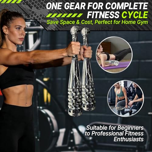Weighted Mace Club Macebell, 3-in-1 with Built-in Massage Ball & Foam Roller, Full Camouflage Rubber Coated, 4.5-26.5LB for Full Body Strength Training & Post-Workout Muscle Relief - size: 4.5LB