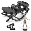 The Rock Stepper Side to Side, U-Shaped Low-Impact Mini Stepper, Quiet Lateral Rocking Step Machine, Compact Stair Stepper for Home Workout & Leg Glut