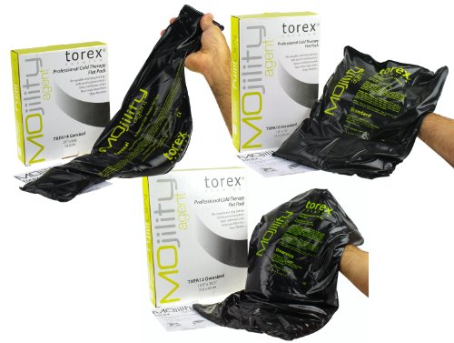 Torex Professional Cold Therapy Flat Pack - Black - Standard Size - 10" x 13"