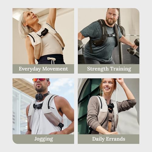 ZULU Weighted Vest Machine Washable Fresh Layer™ for Women & Men for Walking, Running & Strength Training, Phone Pockets, Adjustable Reflective Straps | 12lbs, 16lbs, 20lbs - color: Shore, style: 20lbs