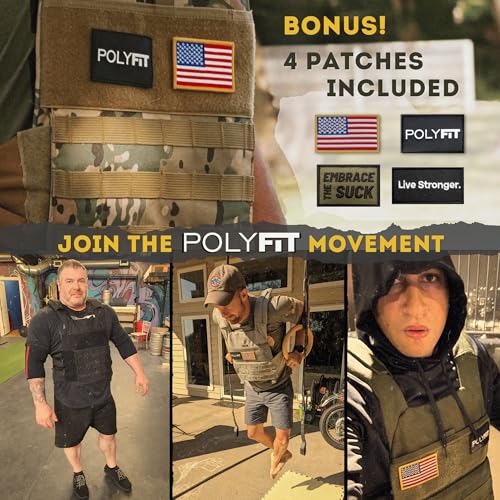 Polyfit Fortify Weighted Vest - Workout Vest for Men & Women - color: Camo
