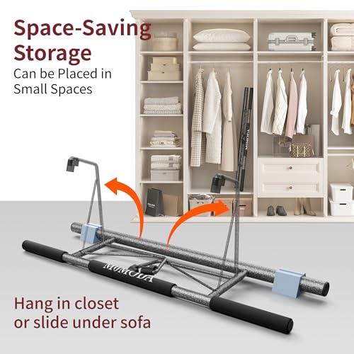 MOMODA Doorway Pull Up Bar, Home Gym Fitness Chin-Up Bar for Door Frame - color: PRO