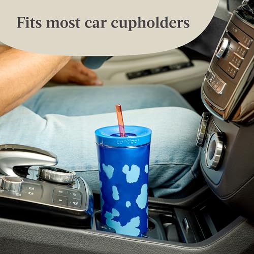 Contigo x Ally Love Shake & Go Tumbler, Autoclose Lid, Leak Proof, 20oz, Stellar Jay - color: Stellar Jay