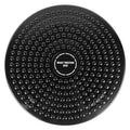 H H&J HUAJIAN Waist Whisper Disc,Body Twister Waist Twister Body Shaping Rotating Board for Women's Twisting Sports Equipment Aerobic Exercise Foot Massage - color: Black