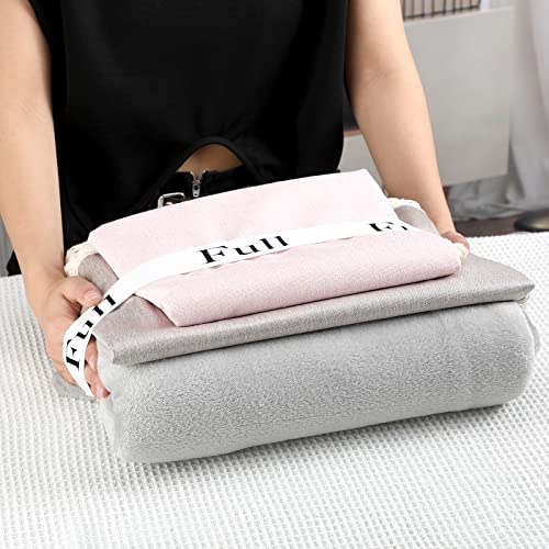 Oudain 8 Pcs Bed Sheet Organizer Bands Sheet Closet Organization Keepers King Twin Full Queen Straps Elastic Bed Storage Bedding Bands Closet Organizer for Dorm Laundry Room(Black)
