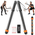 Portable Weighted Cordless Battle Ropes,Adjustable Weights, for Home Gym,Low-Noise Exercise Rope.Weighted Exercise Equipment for Low-Impact.Workout, Strength & HIIT,for Men & Women (Black)