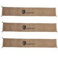 HydraSorber - Sandless Sandbags - Water Absorbent Flood Barrier - size: 4 Foot Length (3 Pack)