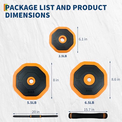 Adjustable Dumbbells, 44/66/88lbs Free Weight Set with Connector | Adjustable Dumbbell Weight Set Used as Dumbbell,Barbells,Kettlebells and Push-up, - size: 88 LB