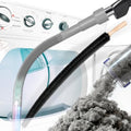 Holikme Dryer Vent Cleaner Kit 2Pack - Lint Vacuum Attachment & Brush | Gray Dryer Vent Vacuum Hose Attachment & Brush Reach Deep Traps - Remove Hidden Lint, Speed Drying & Reduce Fire Risk - color: Gray