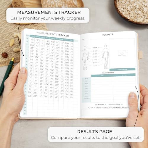 Clever Fox Food Journal - Daily Food Diary, Meal Planner to Track Calories & Nutrients, Weight Tracker Notebook, A5 (Pearl) - color: Pearl, size: A5 (5.8'' x 8.3'')
