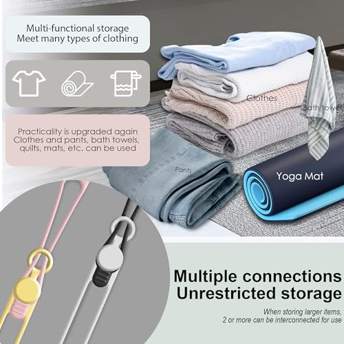 Silicone Cable Ties Cord Organizer for Cable Management, 20PCS 4.2" and 7.1" Reusable Cable Organizer Electronic Accessories for Home, Office, Kitchen, School, Travel (5 Colors) - color: Multicolor a, size: 4.2 Inch+7.1 Inch