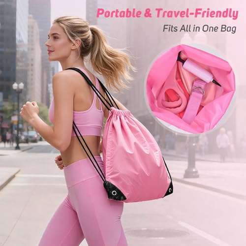 Pilates Equipment Kit for Home Workout,Home Pilates Ring and Ball Set for Women,16PCS Pilates Essentials Accessories for Beginners and Women Yoga