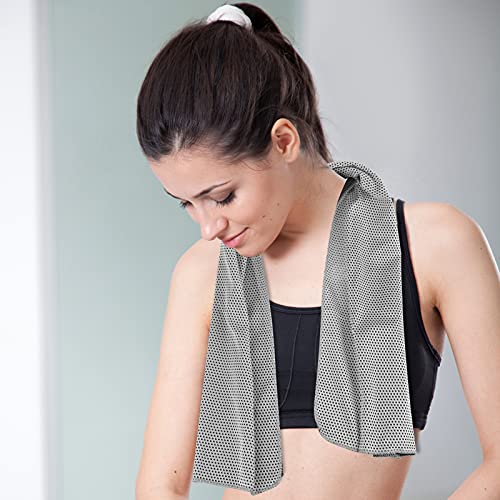 Cooling Towel Sport Ice Towel Quick Dry Cold Blanket Sweat Absorption Microfiber Instant Chilly Towel Neck Wrap for Running Swimming Yoga Gym Exercise