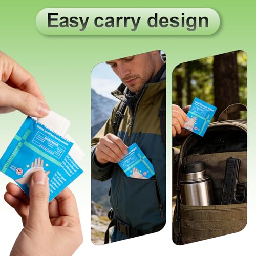 50Pcs Lead Removal Wipes for Shooting Heavy Metal Cleaning Tissues Cloths for Removing Lead Dirt Oil Individual Foil Package Gift Essential for Shooting Construction Factory Use