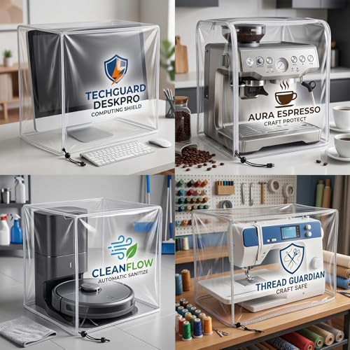 Custom Size Dust Cover Made to Measure Protective Exterior Covers with Personalized Text or Logo for Furniture & Equipment, Patio Furniture, Tools (PVC transparente) - color: PVC transparente