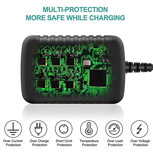 AC Adapter Replacement Compatible with TriggerPoint Grid Vibe Vibrating Foam Roller Charger Power Supply