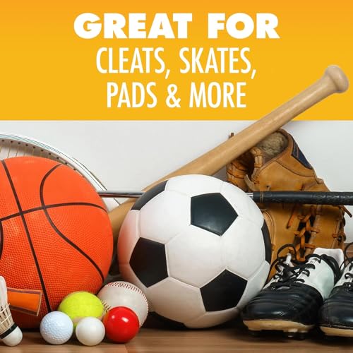 Arm & Hammer™ Sport Gear & Shoe Refresher Spray, Heavy Duty Odor Defense for Sports Gear and Footwear, Deodorizer for Gym Bags, Boxing Gloves, Hockey Equipment, and Football Pads (6.7 oz) (3 pack) - size: 6.7 Ounce (Pack of 3)