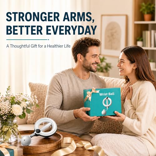 Infinity Hoop Arms, 360 Rotating Wrist Forearm Trainer for Exercise, Arm Infinity Hoop for Shoulder & Chest, Home Workout Equipment