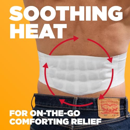 ThermaCare Heatwraps Advance Back Pain Therapy Stretch Fit S-XL, 6 count