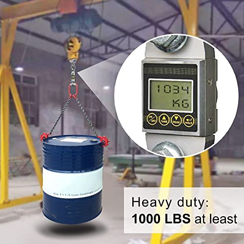 BeneLabel Heavy Bag Hanger for Punching Bag Beam Mount Hardware 360° Rotation Boxing Bag Ceiling Mount I-Beam Hanger for Hanging Heavy Punching Bags Wall Hangers - color: Silver
