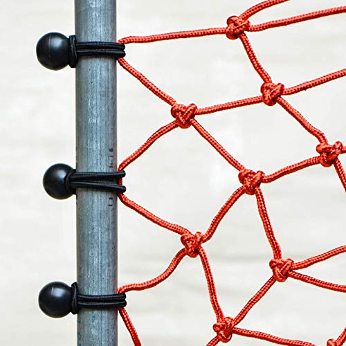 AOPRIE 30 Pack Bungee Balls 9Inches Black Ball Bungee Heavy Duty Heavyweight Tarp Bungee Cords, Weather Resistant Tie Down Strap 4mm Thickness - for Camping, Tents, Cargo, Holding Wire and Hoses - size: 9 In Balls