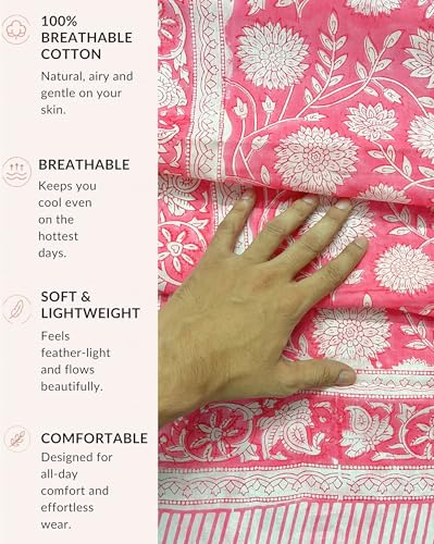 Beach Cover Ups for Women, Cotton Sarong Wrap Pareo | 100% Cotton Sarong Wraps For Women, 73 x 44 In. Pareo Beach Wrap, Bikini Cover Up, Bathing Suit Cover Up, Resort Wear - color: Schauss Pink