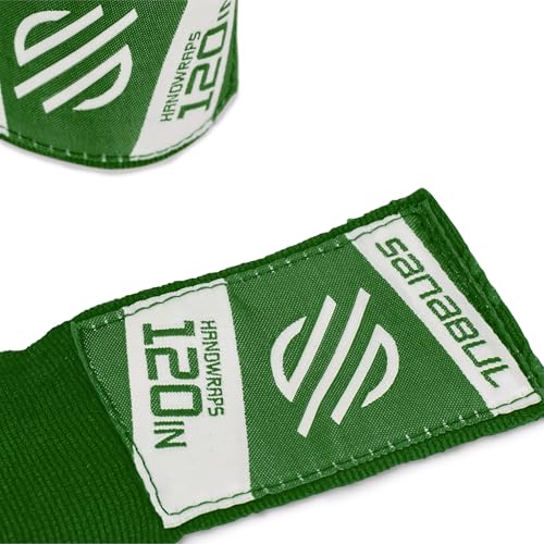 Sanabul Elastic 120 inch Boxing Hand Wraps Kickboxing Handwraps for Boxing Gloves for Men, Women, and Kids Muay Thai MMA Hand Wraps