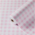 Drawer and Shelf Liner, Non-Slip Kitchen Cabinet Liners Non-Adhesive Thick Strong Grip Waterproof Washable Mats Protect Dresser Shelves Cupboard Bathroom Cabinets, Pink Plaid, 12 in X 10 FT - color: Pink Plaid, size: 11.8"W x 118"L